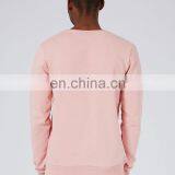 100% Cotton Plain Pullover Mens Sweatshirts Without Hoods thumbnail-1