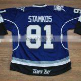 Personalized #91 Lighting 3rd Hockey Jersey Customized Any Logo,name,number thumbnail-1