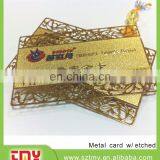86*54*0.3mm Aluminum/ Stainless Steel Metal Business Card ,embossed Metal Cards thumbnail-1