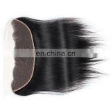 Straight Hair Top Quality Transparent Lace Frontal Virgin Hair With Bundles thumbnail-5