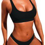 Women High Leg Cut Swimwear Sexy Bikini thumbnail-5