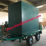 Locomotive Insulated Oil Filtration Machine, Fully-enclosed Insulating Oil Purifier With 4 Tyres thumbnail-1