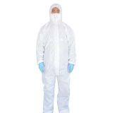CE Disposable Non-sterile Coverall Surgical Protective Clothing Medical Suit Hood and Shoes Cover 5.7ft