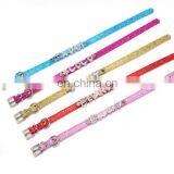 DIY Words Decorated Pet PU Collar Leash Training Dog Pulling Rope Pet Neck Chain Pet Supplies thumbnail-4