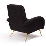 High Back Upholstered Lounge Armchair thumbnail-4