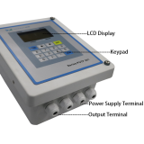 Digital Display Wall Mounted Clamp On Ultrasonic Digital Water Flow Meter thumbnail-4