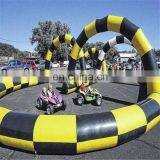 Go Kart Track Race Track Gokart Inflatable Zorb Ball Go Karts Racing Race Car Track for Sale thumbnail-5