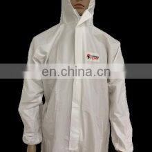 Isolation Chemical Protection Disposable Jumpsuit Hazmat Hooded Coverall thumbnail-4
