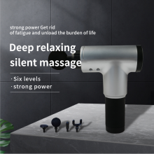 Electric Muscle Massager Therapy Fascia Massage Gun Deep Vibration Muscle Relaxation Fitness Equipment With 4 Massage Heads thumbnail-4