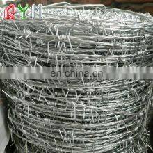 10kg Weight 14x14 Galvanized or Pvc Coated Barbed Wire thumbnail-1