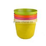 Plant Fiber Multicolored Circle Flower Plant Pots thumbnail-2