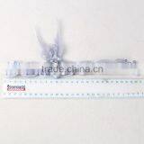 Halloween/Christmas Custom White Flapper Sequin Elastic Feather & Flower Headband thumbnail-4