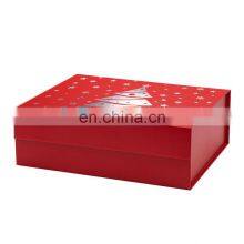 Wholesale Red Color New Year Christmas Eve Magnetic Lid Gift Boxes With Printing thumbnail-1