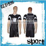 Custom Made Latest Black Soccer Jersey Manufacturer thumbnail-2