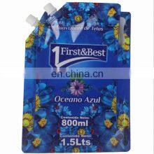 High Quality Customized Reusable Ziplock Doypack Juice Packaging Spout Pouch thumbnail-5