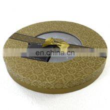 Cardboard Gold Box Round Gift Packaging a3 Paper Heartwarming Boxes Wholesale Window Box Packaging thumbnail-4