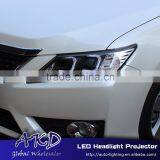 AKD Car Styling for Toyota Camry LED Headlights A-Type 2012-2014 Camry LED Head Lamp Projector Bi Xenon Hid H7 thumbnail-4