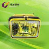 5 Inch Square Sealed Beam for Snow Lamp With Handle