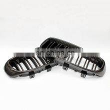 Carbon Fiber GT F34 Bumper Grill for BMW 3 Series Kindly Front Grill Double Line M3 Style Auto Parts 2012-2019 thumbnail-4