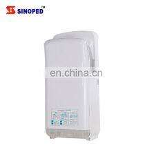 SINOPED 2020 Hot Sell Home Appliance Hotel Bathroom Accessory Wall Mount Secador De Manos Warm Air Automatic Hand Dryer
