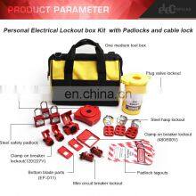 Muti Function Personal Safety Electrical Lockout Bag Kit With Padlocks And Cable Lock thumbnail-3