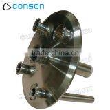 Stainless Steel Sanitary Pipe Spool End Cap With Tri Clamp