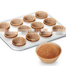 Natural Cupcake & Muffin Liners 500 Count No Smell Food Grade & Grease-Proof Baking Cups Paper thumbnail-4