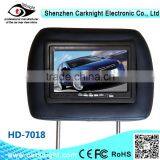 7"inch Headrest Rearview Mirror Monitor,DVD Play,MP3 MP4 Play,back up Camera