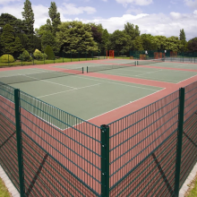 50FT PVC Coated Galvanized Chain Link Fencing for Basketball Courts and Gardens thumbnail-1