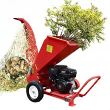 Mobile Home Garden Shredder Wood Crusher Machine for Farm Orchard