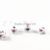 White Logo Printing 8 Sided Custom Dice, Bulk Dice Wholesale thumbnail-2