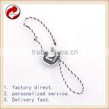 Silver Color Metal Seal Tag With Embossed Logo