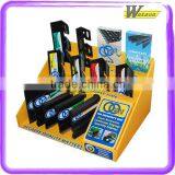 Eco-friendly Paper Corrugated Counter Display Stand For Edging