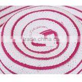 QXSH0053B Wide Brim Straw Hat New Summer Striped Bucket Beach Hat thumbnail-5