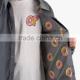 Coaches Jacket With Sublimation Printed Lining, Sublimation Lining Coaches Jackets, Sublimation Printing Inside Coaches Jacket thumbnail-2