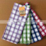 Checked Style With Custom Logo Tea Towel for Promotional Use thumbnail-1