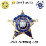 Custom Cheap Price Metal Five Star Lapel Pin