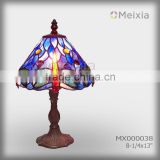 MX000038 china wholesale dragonfly stained glass tiffany style lamp