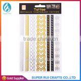 2015 Newest Hot Sale Metallic Temporary Tattoo Stencil thumbnail-3