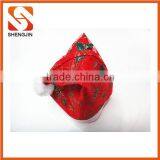 SJ-6735 Christmas Decoration Hat Xmas Gifts Velvet Adult Santa Hat thumbnail-3