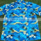 Men's Hawaiian shirts with tropical design print