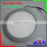 10W Round LED Panel Light,AC 100-240v Flat Panel Lighting thumbnail-1