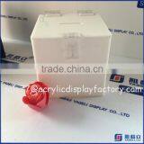 Colored Acrylic Donation Box With Key Lock, Counter Acrylic Feedback Box thumbnail-4