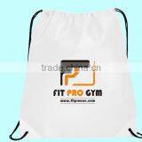 OEM Advertising Shopping Bag White Bag Foldable Shopping Bag