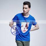 Wholesale Solid Color Short Sleeve Round Neck Men T-shirt Manufacturer thumbnail-5