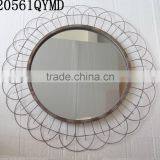 French Style Flower Shaped Classic Antique Mirrors