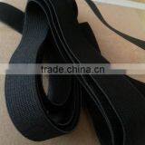 40mm Black and White Elastic Tape