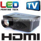 New Mini Lowest Price LED Projector Game Multimedia Portable Projector With AV VGA SD USB HDMI Remote Control ,home Video Game thumbnail-1