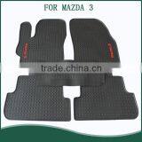 Easy Clean Full Set Type Custom Fit Car Floor Mats For MAZDA 3 Cars