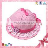 Hot Sale Eco-Friendly Baby Girl Hat Children Plain Blank Bucket Hat Wholesale thumbnail-2